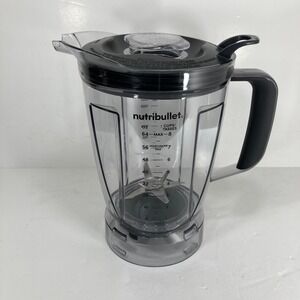 NutriBullet Blender 64 oz 8 Cup Replacement Pitcher w/ Blade & Lid GREAT SHAPE